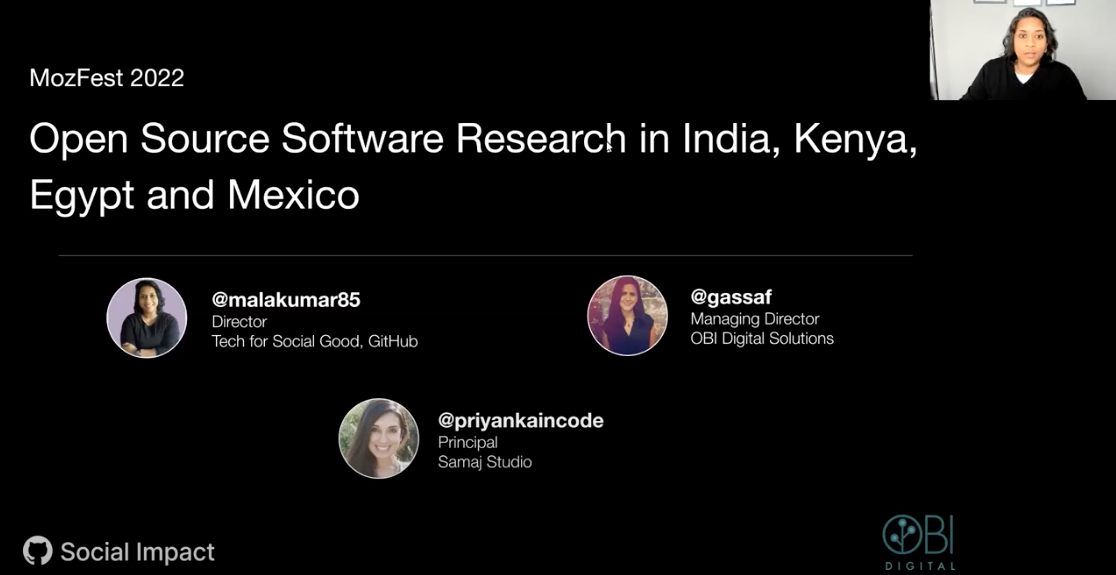 OSS in India, Kenya, Egypt, and Mexico