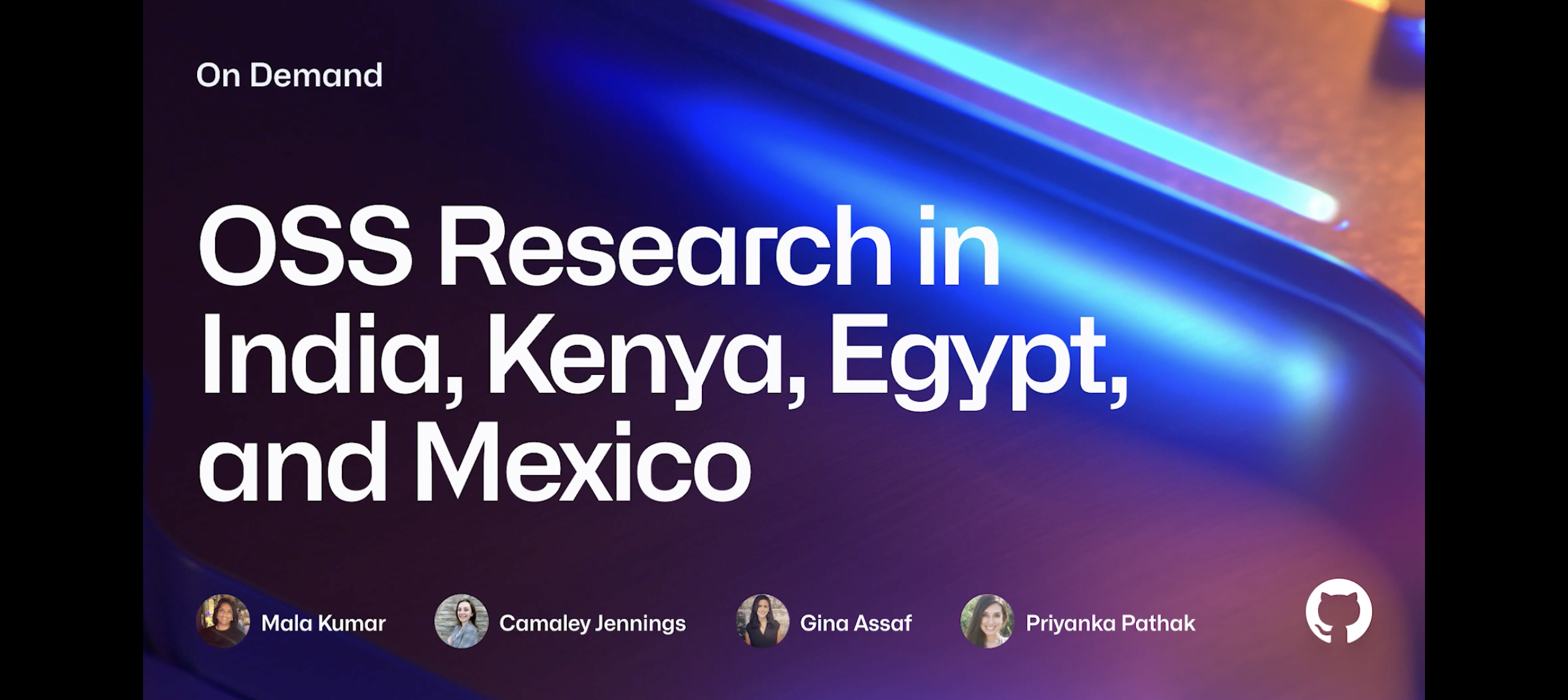 OSS Research in India, Kenya, Egypt, and Mexico