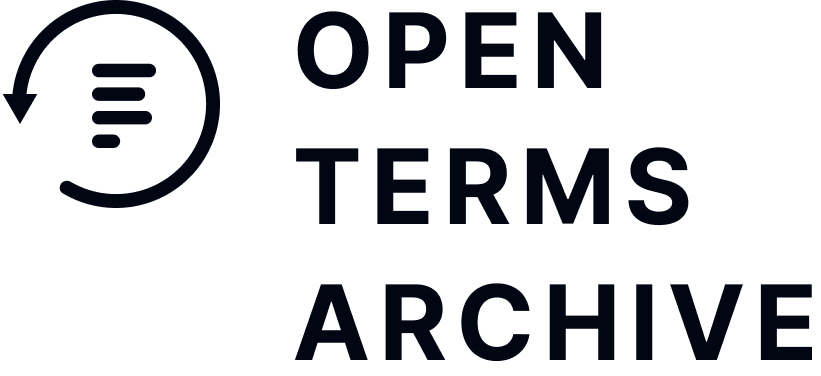 Open Terms Archive logo